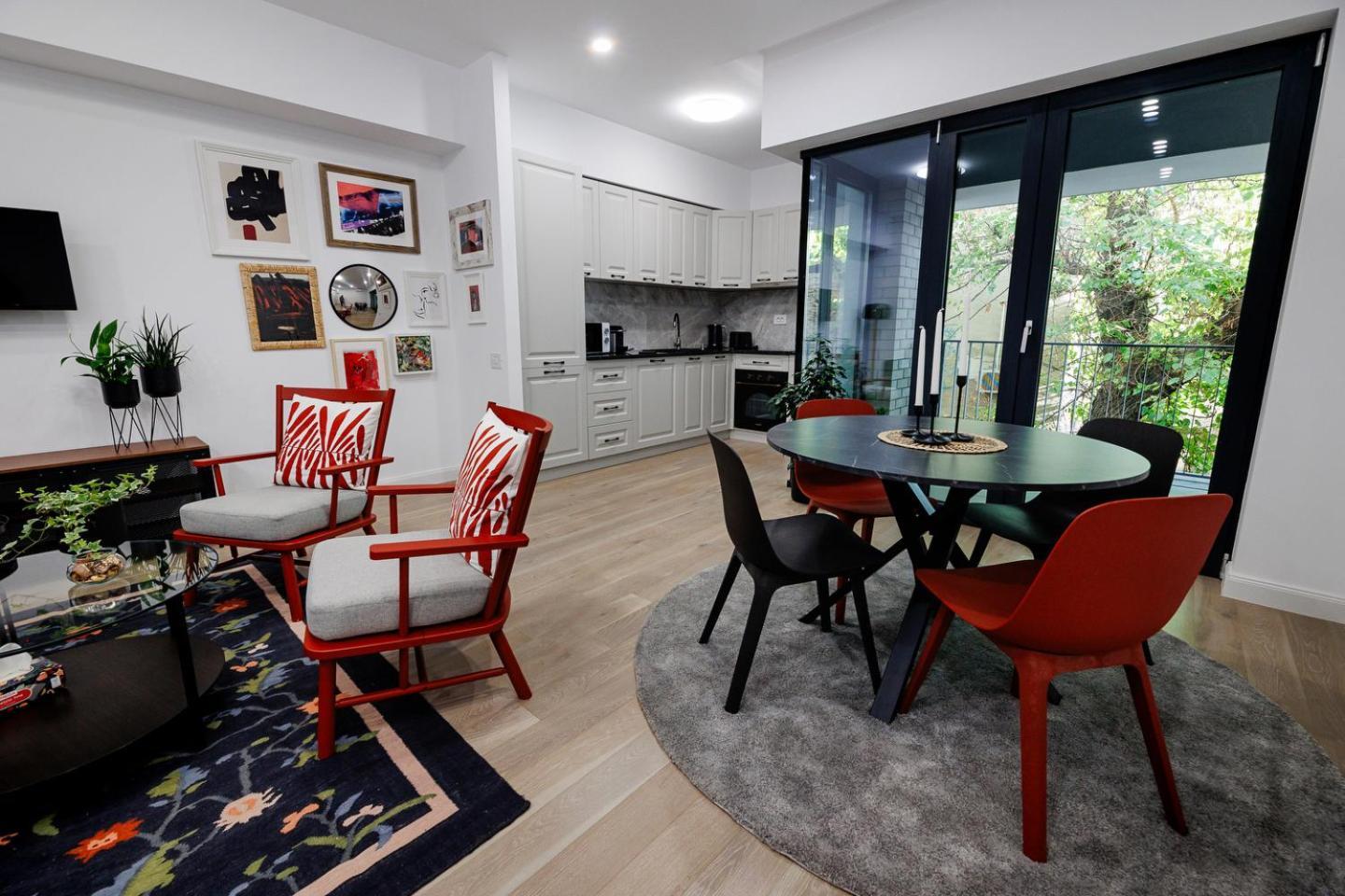 The Corner Luxe Apartment Bucarest Esterno foto